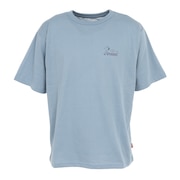クリフメイヤー（KRIFF MAYER）（メンズ）半袖Tシャツ スヌーピープリントTシャツ ツール 2257807-70:SAX サックス