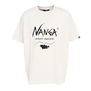クリフメイヤー（KRIFF MAYER）（メンズ）半袖Tシャツ NANGAコラボTシャツ バス 2259902-5:OFF オフホワイト