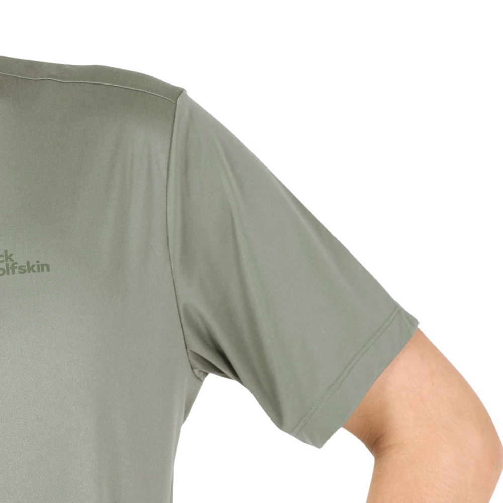 ジャックウルフスキン（JackWolfskin）（メンズ）TECH 半袖Tシャツ 1807072-4143