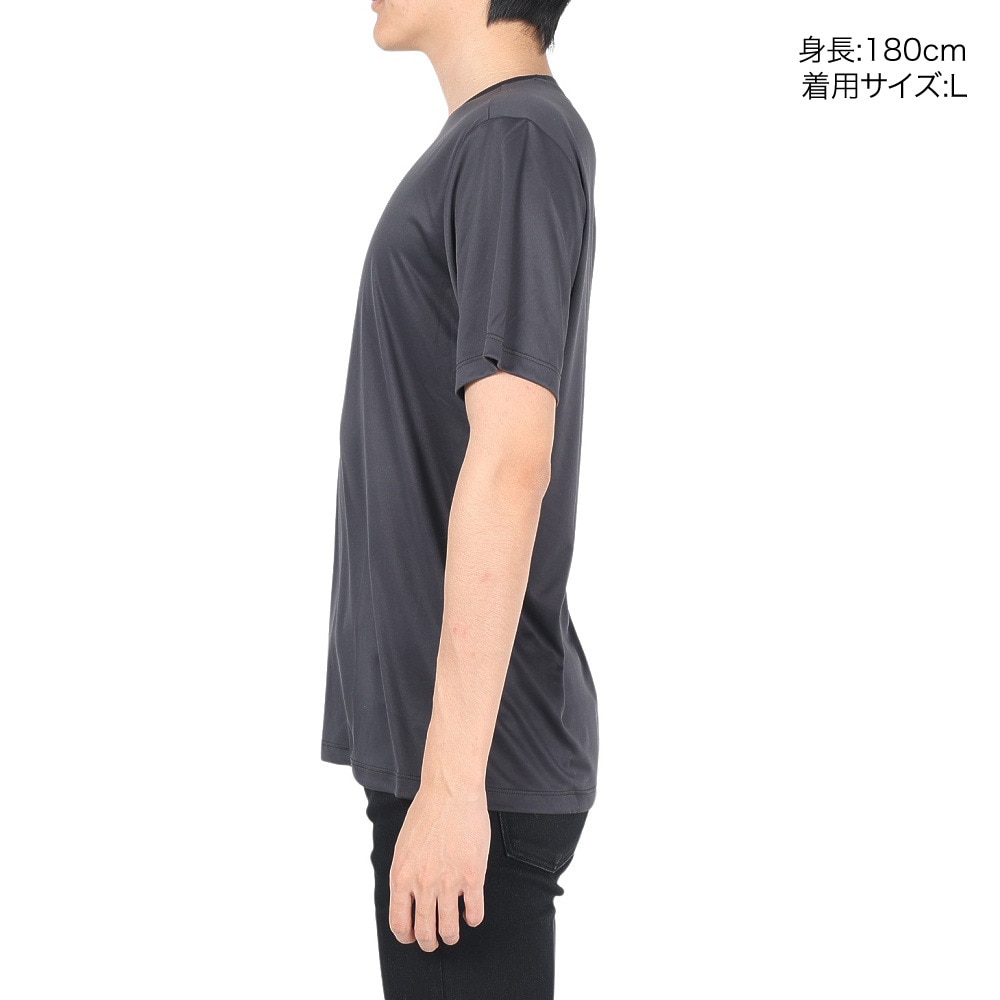 ジャックウルフスキン（JackWolfskin）（メンズ）半袖Tシャツ TECH T M Tシャツ 1807072-6350 グレー
