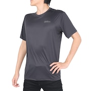 ジャックウルフスキン（JackWolfskin）（メンズ）半袖Tシャツ TECH T M Tシャツ 1807072-6350 グレー