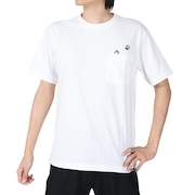 ジャックウルフスキン（JackWolfskin）（メンズ）半袖Tシャツ JP PAW IN POCKET 半袖Tシャツ V2 5023432-5018 ホワイト