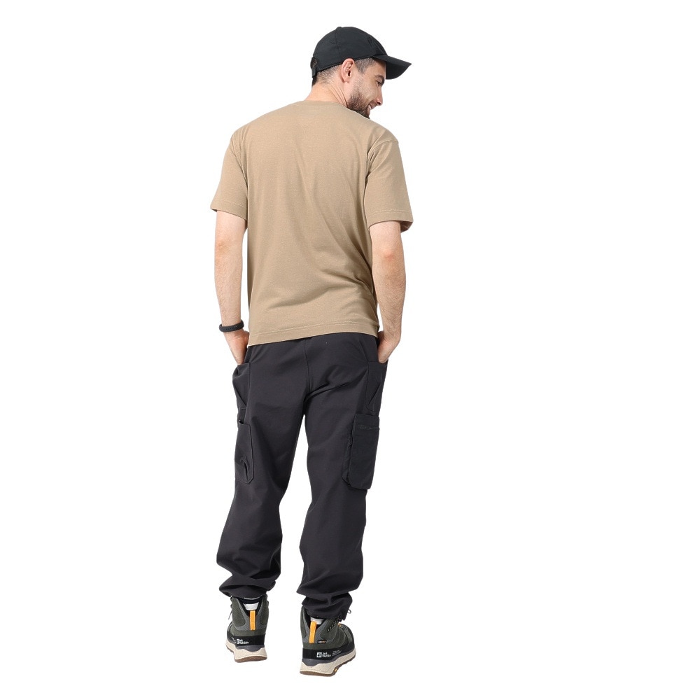 ジャックウルフスキン（JackWolfskin）（メンズ）半袖Tシャツ PAW IN ポケット半袖Tシャツ V2 5023432-5154 ベージュ