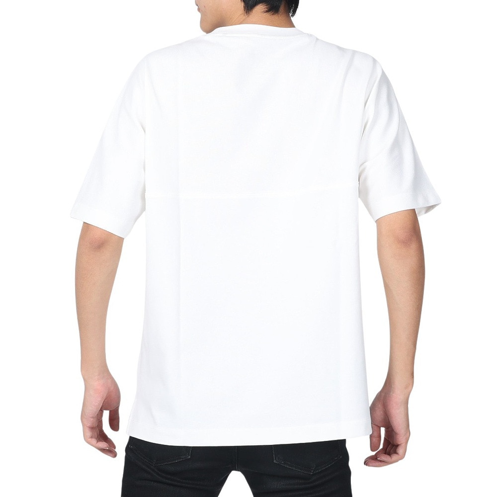 ジャックウルフスキン（JackWolfskin）（メンズ）半袖Tシャツ JP UR ENGINEER Tシャツ V2 5027752-5018 ホワイト 吸汗速乾 ポケット
