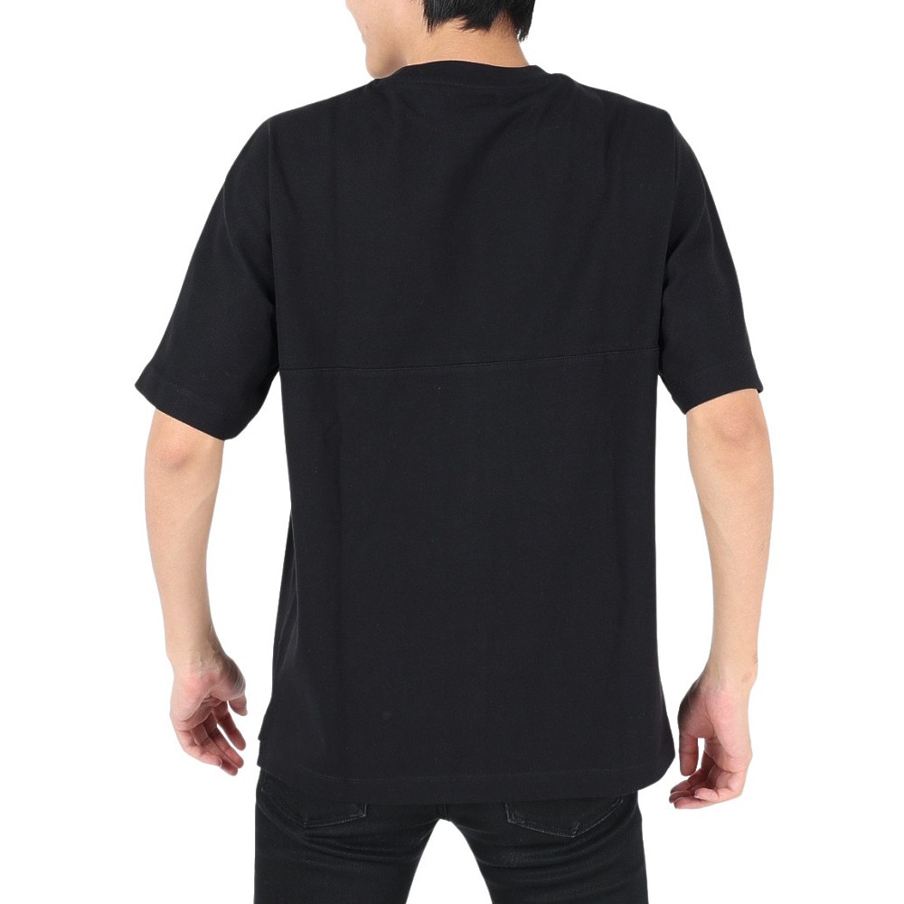 ジャックウルフスキン（JackWolfskin）（メンズ）半袖Tシャツ JP UR ENGINEER Tシャツ V2 5027752-6000 ブラック 吸汗速乾 ポケット
