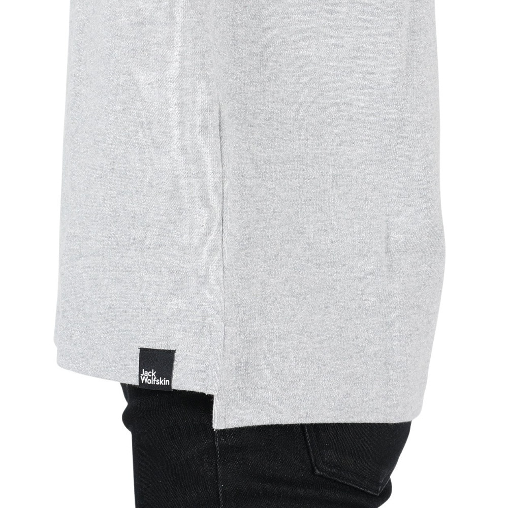 ジャックウルフスキン（JackWolfskin）（メンズ）半袖Tシャツ JP UR ENGINEER Tシャツ V2 5027752-6203 グレー 吸汗速乾 ポケット