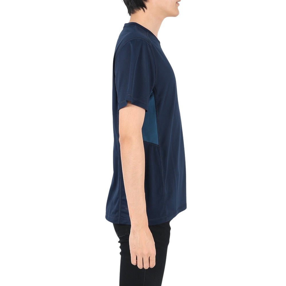 ジャックウルフスキン（JackWolfskin）（メンズ）PRELIGHT S/S M 半袖Tシャツ 5030271-1010 ネイビー