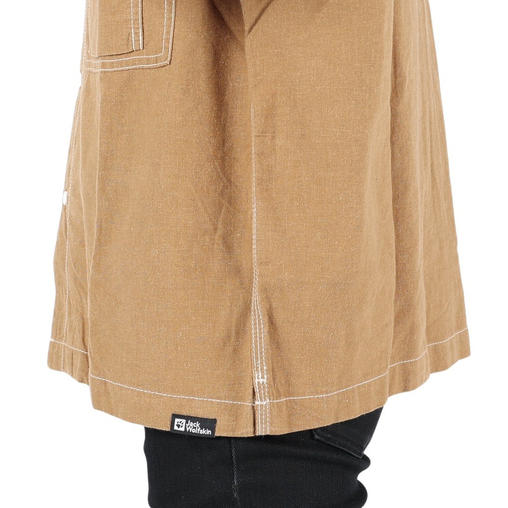 ジャックウルフスキン（JackWolfskin）（メンズ）カジュアルシャツ JP LHMP ウッドワーカーシャツ 5030721-5164 ベージュ