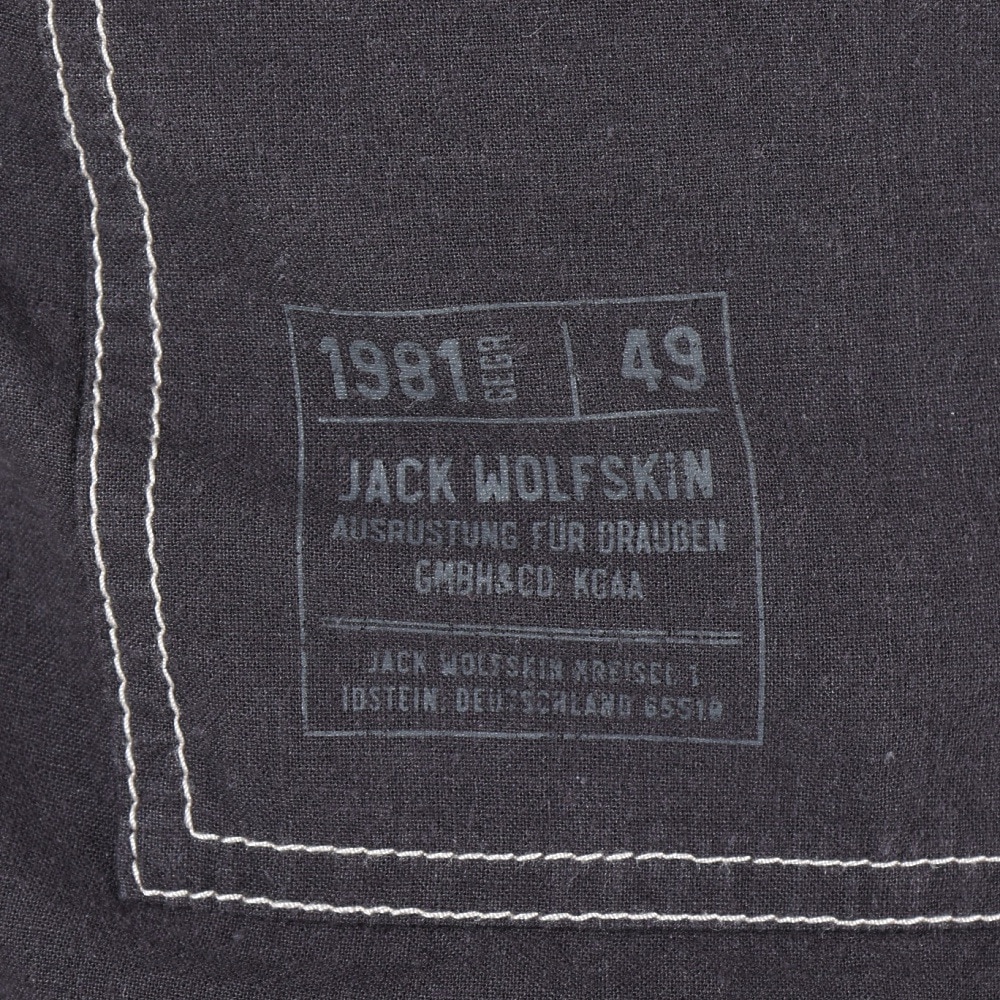 ジャックウルフスキン（JackWolfskin）（メンズ）カジュアルシャツ JP LHMP ウッドワーカーシャツ 5030721-6350 チャコールグレー