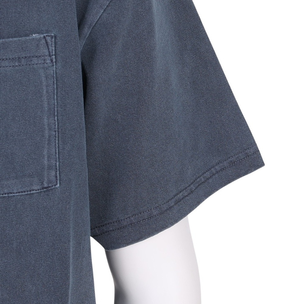 グラミチ（Gramicci）（メンズ）半袖Tシャツ ワンポイントTシャツ G301-OGJ-NAVY PIGMENT ブルーグレー