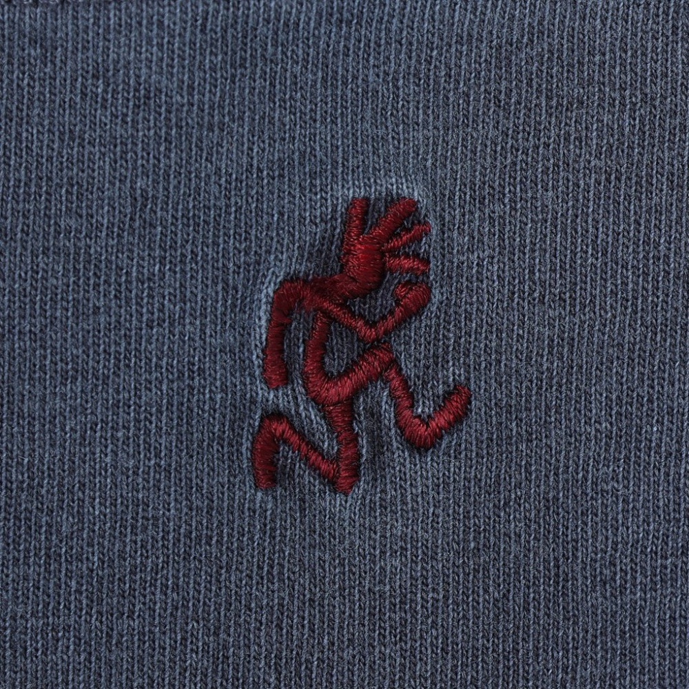 グラミチ（Gramicci）（メンズ）半袖Tシャツ ワンポイントTシャツ G301-OGJ-NAVY PIGMENT ブルーグレー