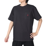 グラミチ（Gramicci）（メンズ）半袖Tシャツ ワンポイントTシャツ G301-OGJ-VINTAGE BLACK ダークグレー