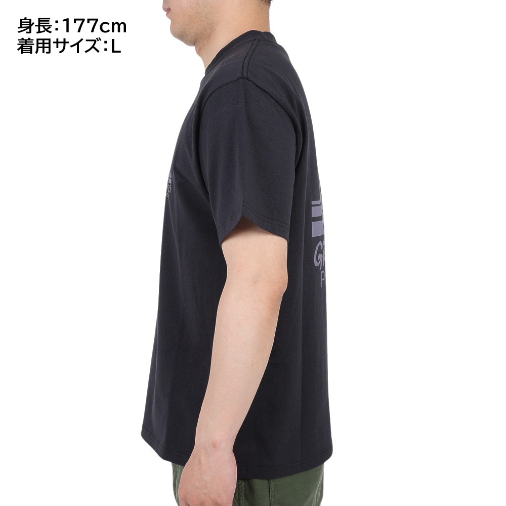 グラミチ（Gramicci）（メンズ、レディース）半袖Tシャツ トラウトTシャツ G3SU-T050-VTBLK ダークグレー