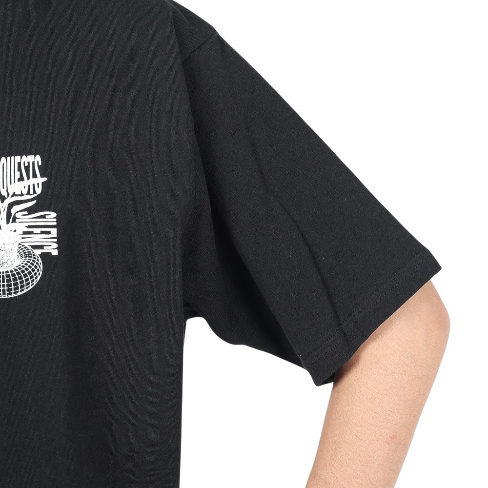 マナスタッシュ（MANASTASH）（メンズ）半袖Tシャツ Ci Tee QUESTS 792-3134039 BLK ブラック