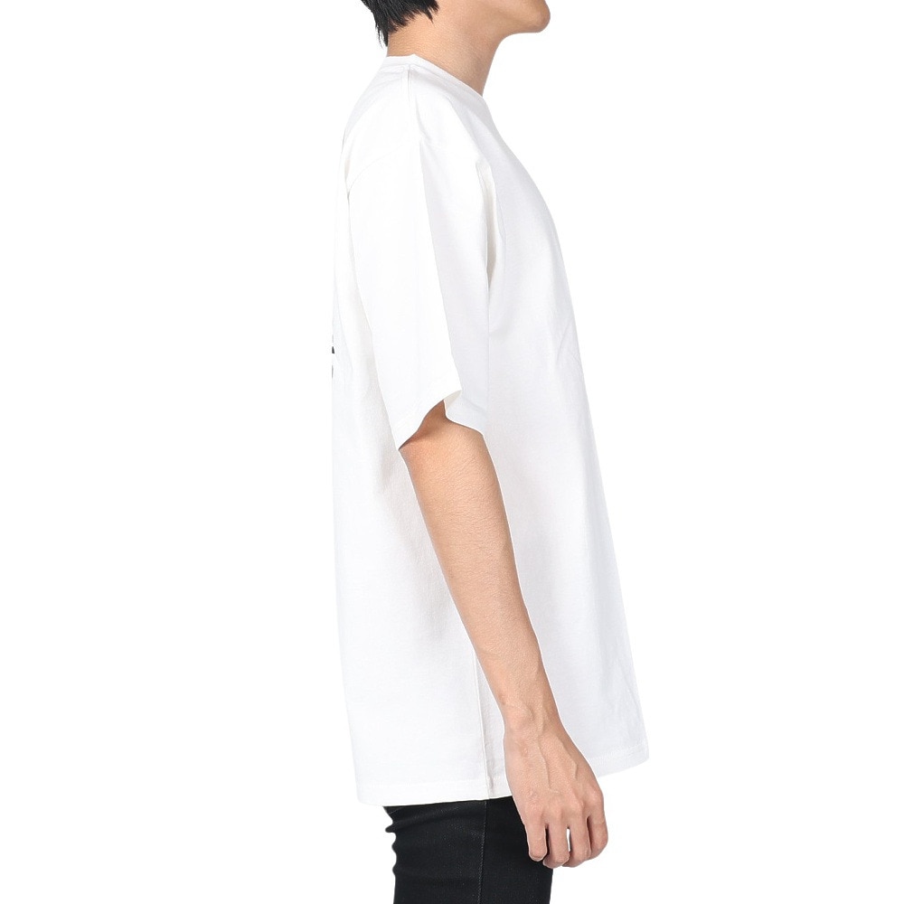 マナスタッシュ（MANASTASH）（メンズ）半袖Tシャツ Ci Tee QUESTS 792-3134039 WHT ホワイト