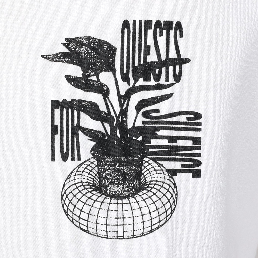 マナスタッシュ（MANASTASH）（メンズ）半袖Tシャツ Ci Tee QUESTS 792-3134039 WHT ホワイト