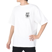 マナスタッシュ（MANASTASH）（メンズ）半袖Tシャツ Ci Tee QUESTS 792-3134039 WHT ホワイト