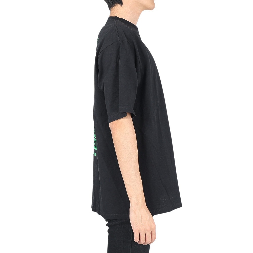 マナスタッシュ（MANASTASH）（メンズ）半袖Tシャツ CiTee RABBIT ラビットTシャツ 792-3134040 BLK ブラック