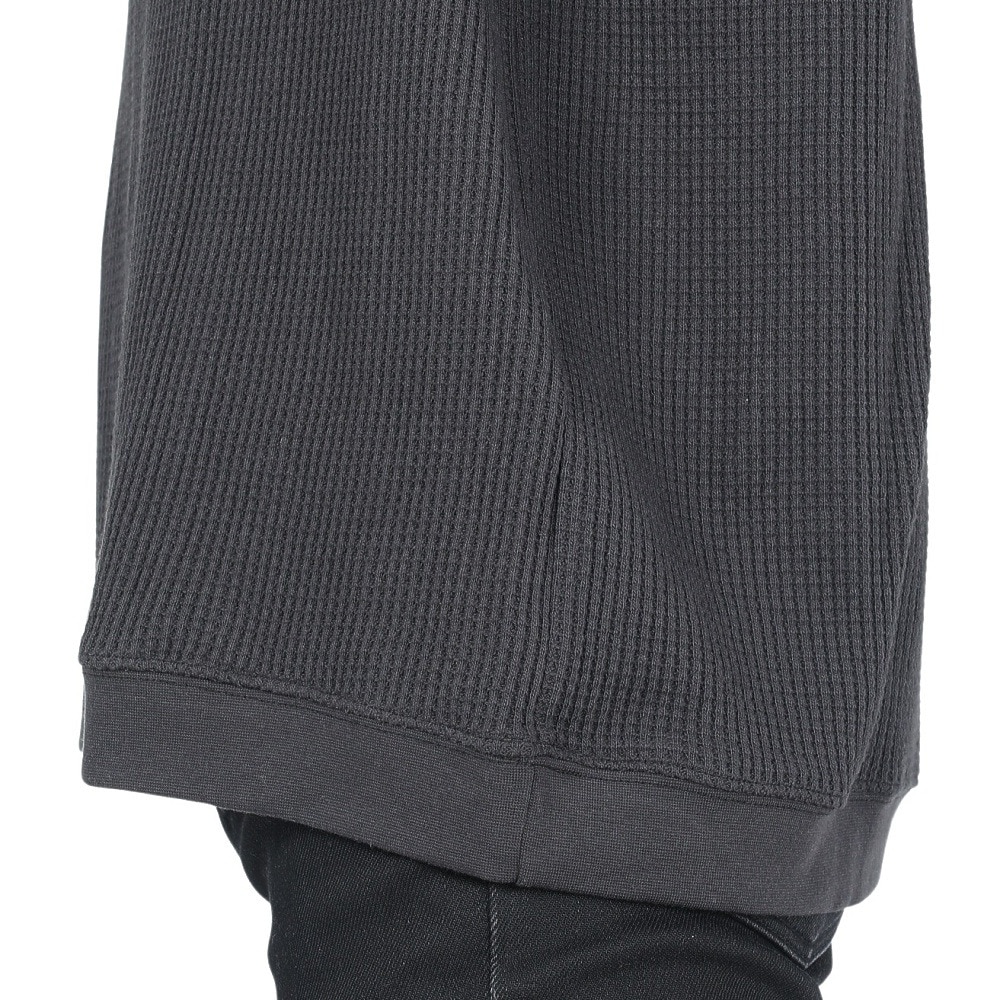 マナスタッシュ（MANASTASH）（メンズ）半袖Tシャツ SNUG サーマル SHORT 23 Tシャツ 792-3134042 BLK ブラック