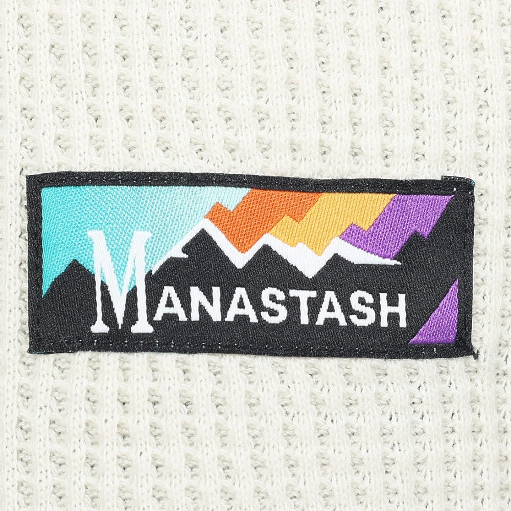 マナスタッシュ（MANASTASH）（メンズ）半袖Tシャツ SNUG サーマル SHORT 23 Tシャツ 792-3134042 WHT ホワイト