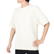 マナスタッシュ（MANASTASH）（メンズ）半袖Tシャツ SNUG サーマル SHORT 23 Tシャツ 792-3134042 WHT ホワイト