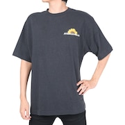 マナスタッシュ（MANASTASH）（メンズ）半袖Tシャツ HEMP TEE SUN シャツ 792-3134046 BLK ブラック