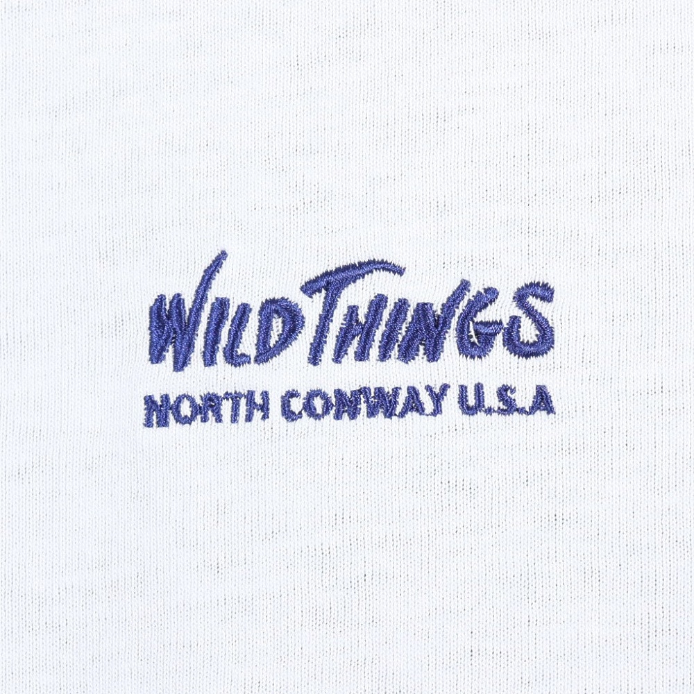 ワイルドシングス（WILD THINGS）（メンズ）ワイルド キャット 半袖Tシャツ WT23034SK-WHITE ホワイト