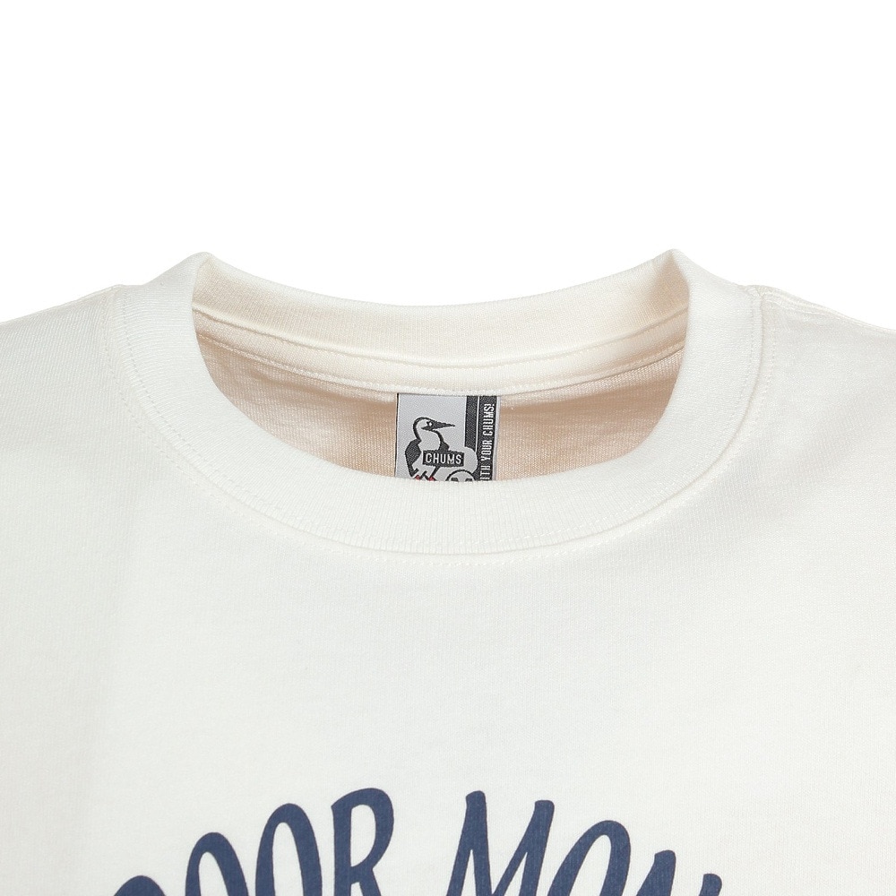 チャムス（CHUMS）（メンズ）半袖Tシャツ CHUMS×アウトドアモンスター CH01-2263-W001 ホワイト