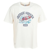 (メンズ)半袖Tシャツ CHUMS×アウトドアモンスター CH01-2263
