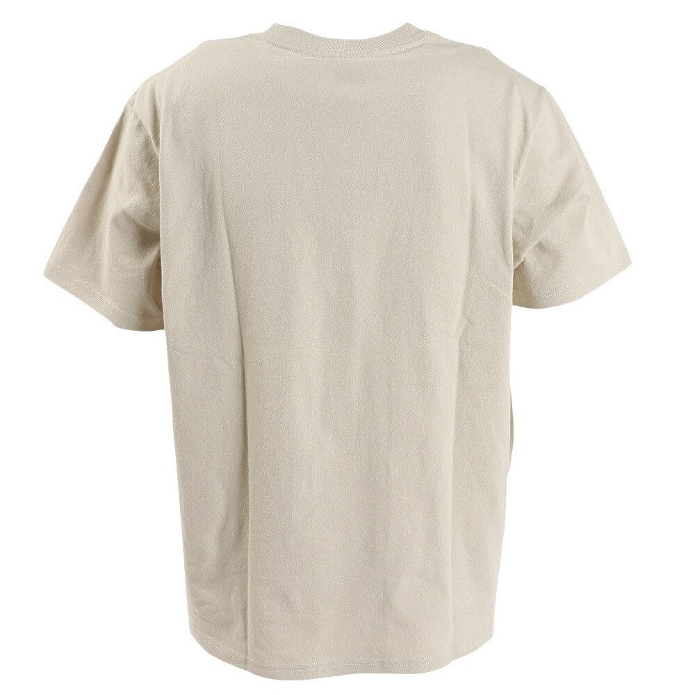 チャムス（CHUMS）（メンズ）半袖Tシャツ CHUMS×アウトドアモンスター ロゴTシャツ CH01-2260-G057 ベージュ