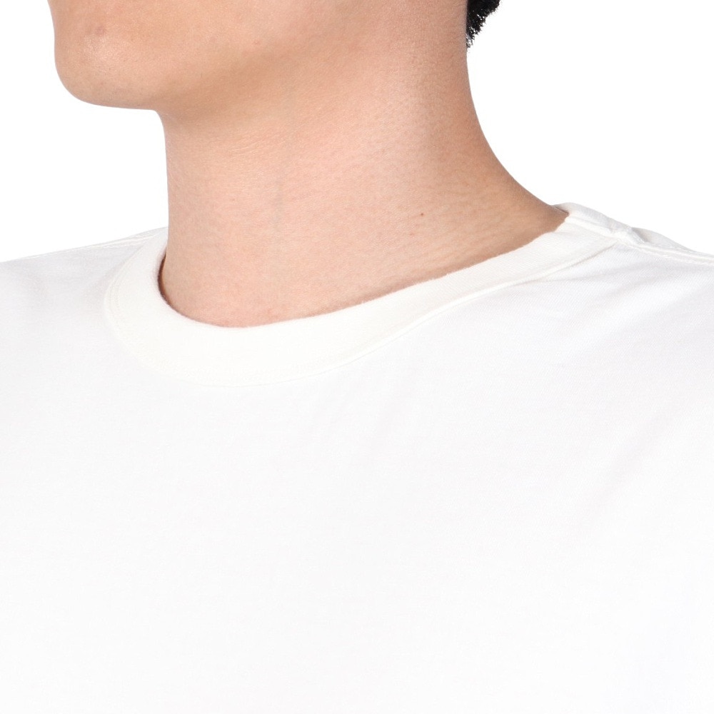 クリフメイヤー（KRIFF MAYER）（メンズ）長袖Tシャツ ロンT キャンプラビットプリントポケ 長袖Tシャツ 2317801-5:OFF ホワイト