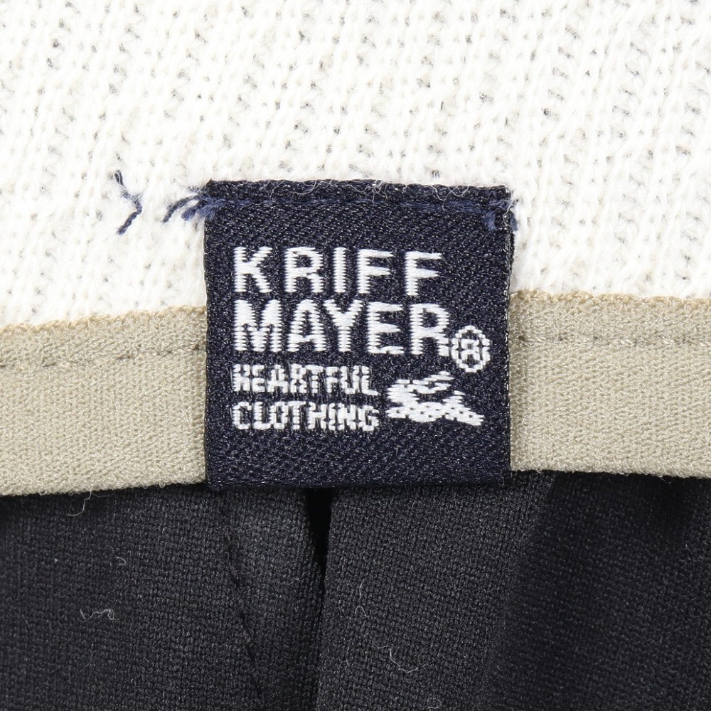 クリフメイヤー（KRIFF MAYER）（メンズ）柔らかな着心地 長袖Tシャツ ロンT サーマルパイピング 長袖Tシャツ 2317806-9:NATURAL ホワイト 指貫仕様