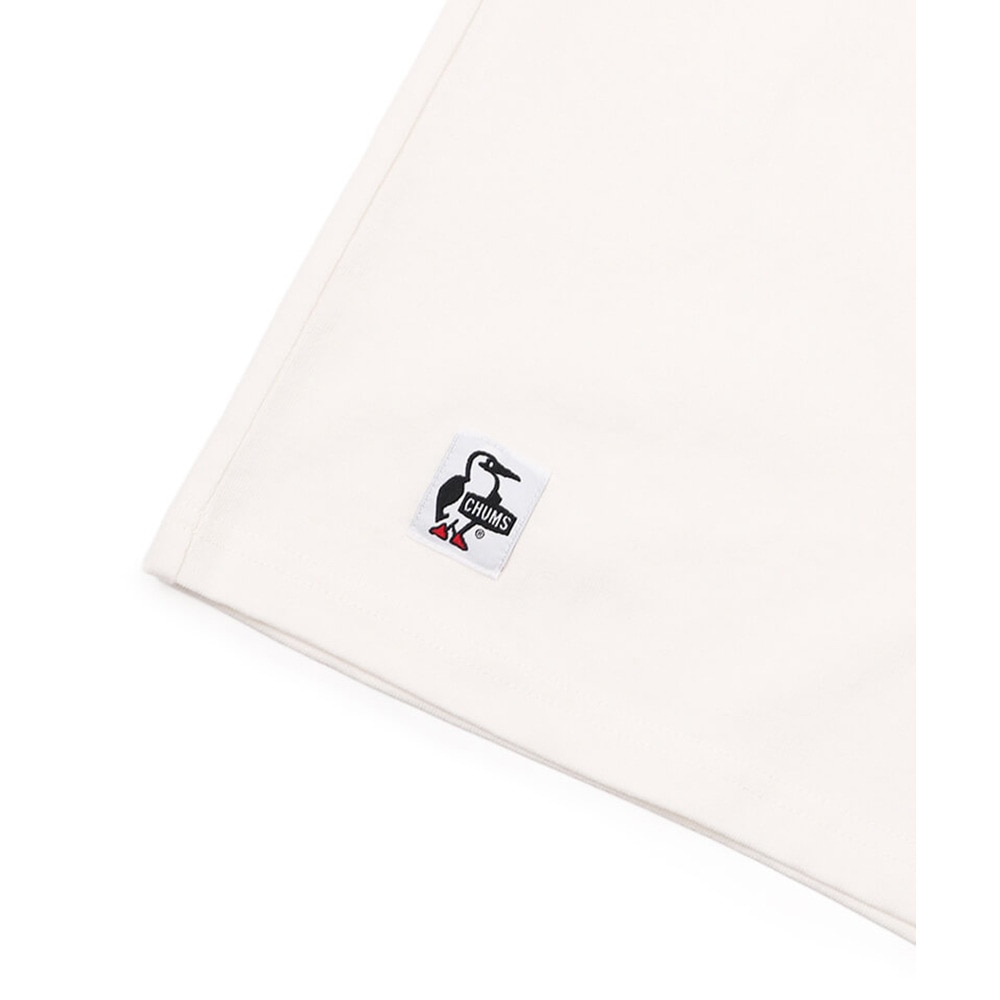 チャムス（CHUMS）（メンズ、レディース）高耐久 ヘビー ウェイト コットン ロゴスターズアンドストライプTシャツ CH01-2388-W001 ホワイト ブレイキン