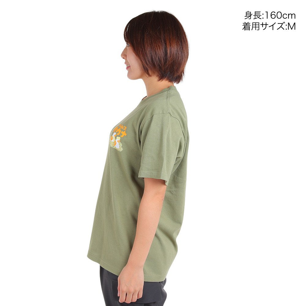 チャムス（CHUMS）（メンズ、レディース）半袖Tシャツ サウナTシャツ CH01-2392-M022 カーキ