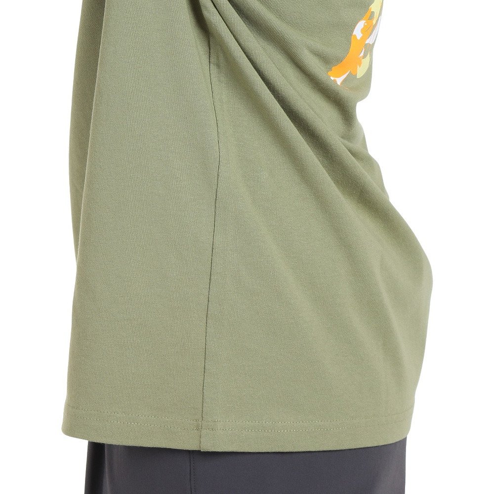 チャムス（CHUMS）（メンズ、レディース）半袖Tシャツ サウナTシャツ CH01-2392-M022 カーキ
