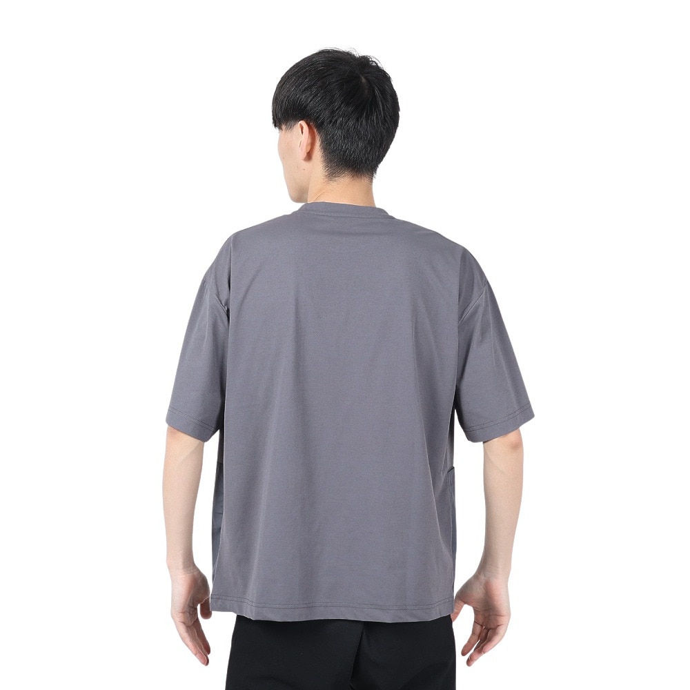 フットマーク（FOOTMARK）（メンズ）半袖 プルオーバー Tシャツ 脇ポケット 3100204-245 速乾