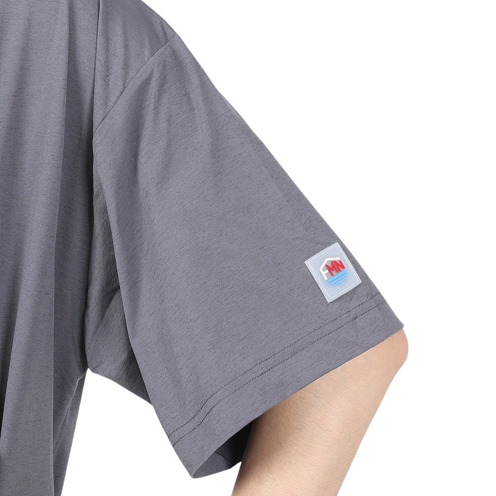 フットマーク（FOOTMARK）（メンズ）半袖 プルオーバー Tシャツ 脇ポケット 3100204-245 速乾