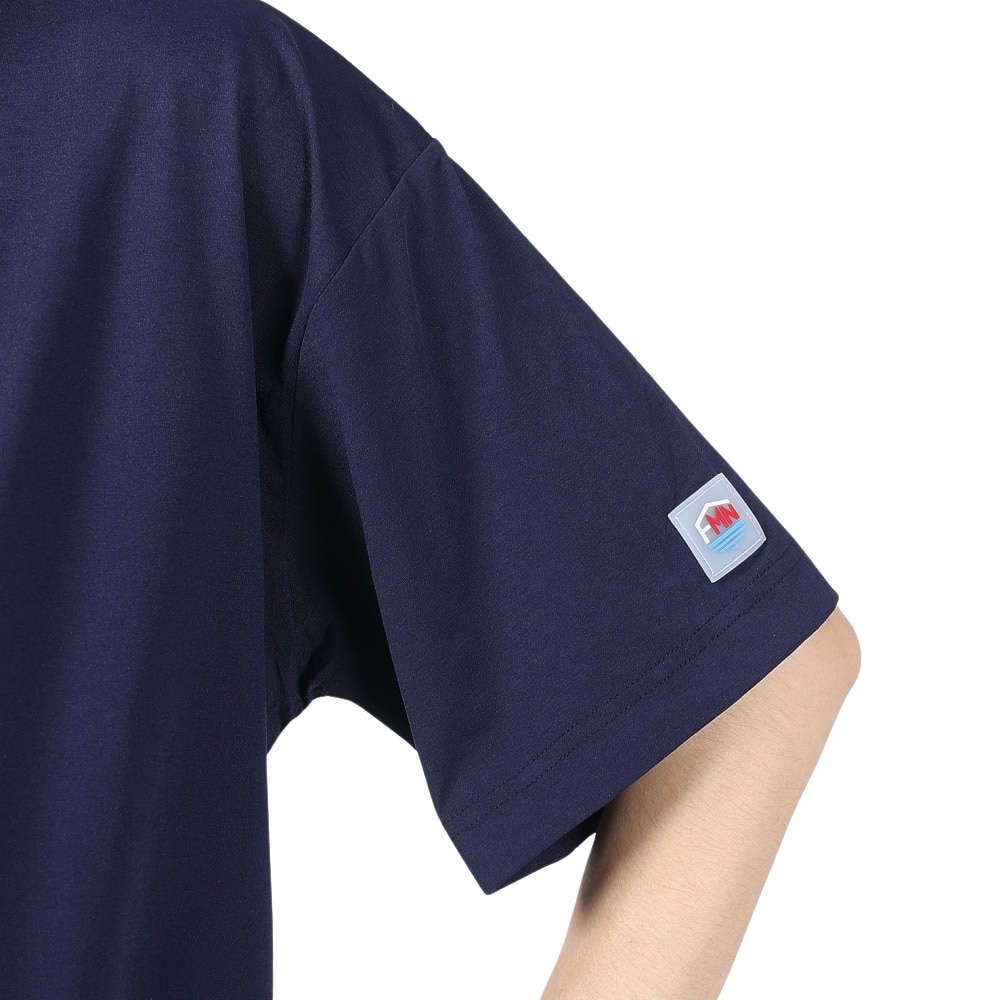 フットマーク（FOOTMARK）（メンズ）半袖 プルオーバー Tシャツ 脇ポケット 3100204-381