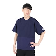 (メンズ)半袖 プルオーバー Tシャツ 脇ポケット 3100204-381