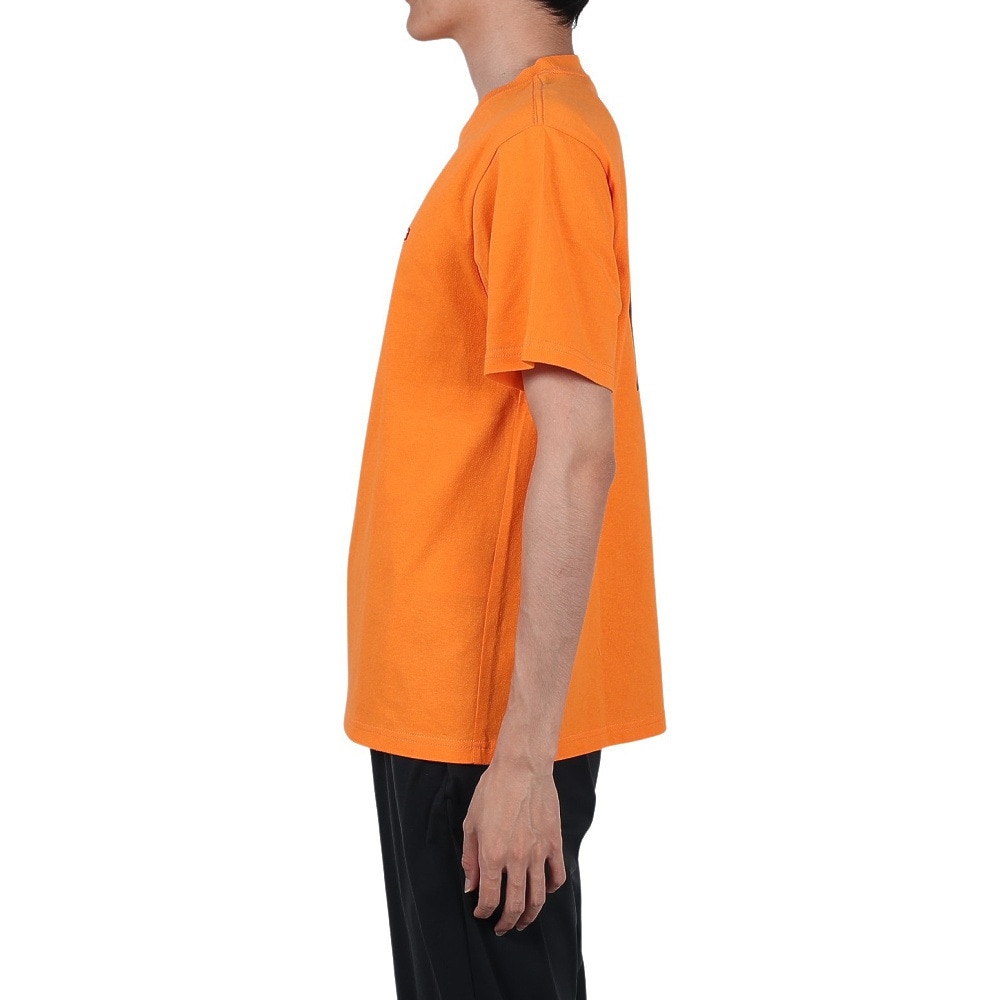 チャムス（CHUMS）（メンズ）高耐久 ヘビーウェイトコットン ブービー ロゴTシャツ CH01-2279-D001 オレンジ 綿100 厚地