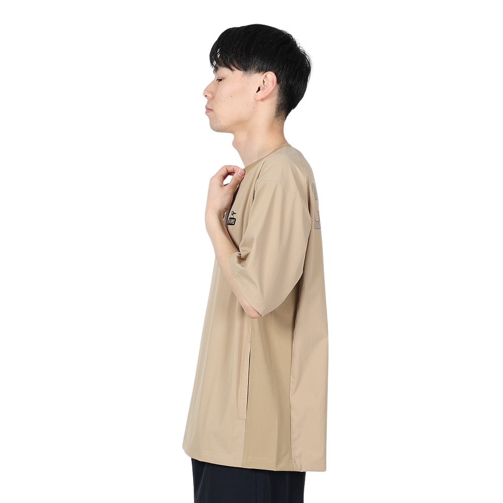 チャムス（CHUMS）（メンズ）エアトレイルストレッチTシャツ CH01-2344-B001