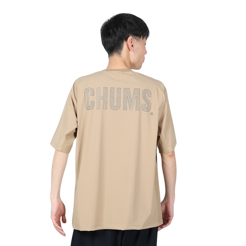 チャムス（CHUMS）（メンズ）エアトレイルストレッチTシャツ CH01-2344-B001