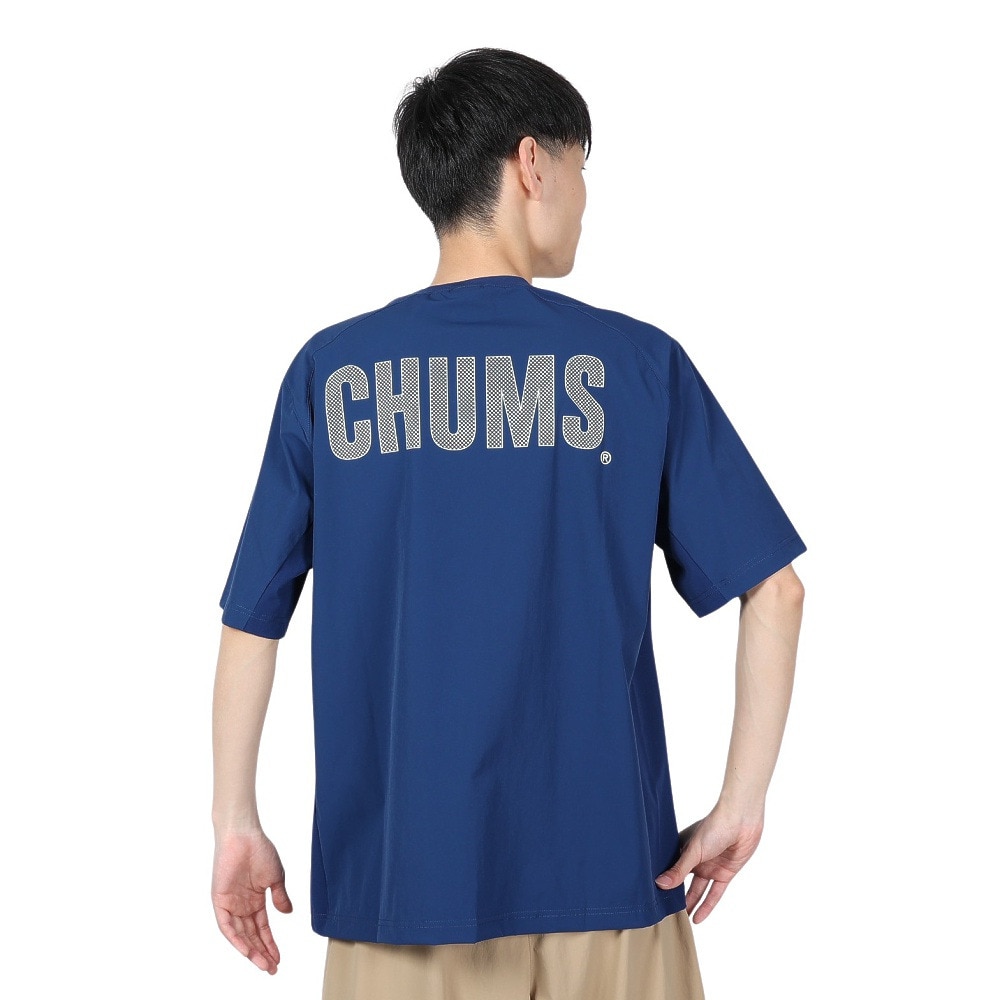 チャムス（CHUMS）（メンズ）エアトレイルストレッチTシャツ CH01-2344-N001