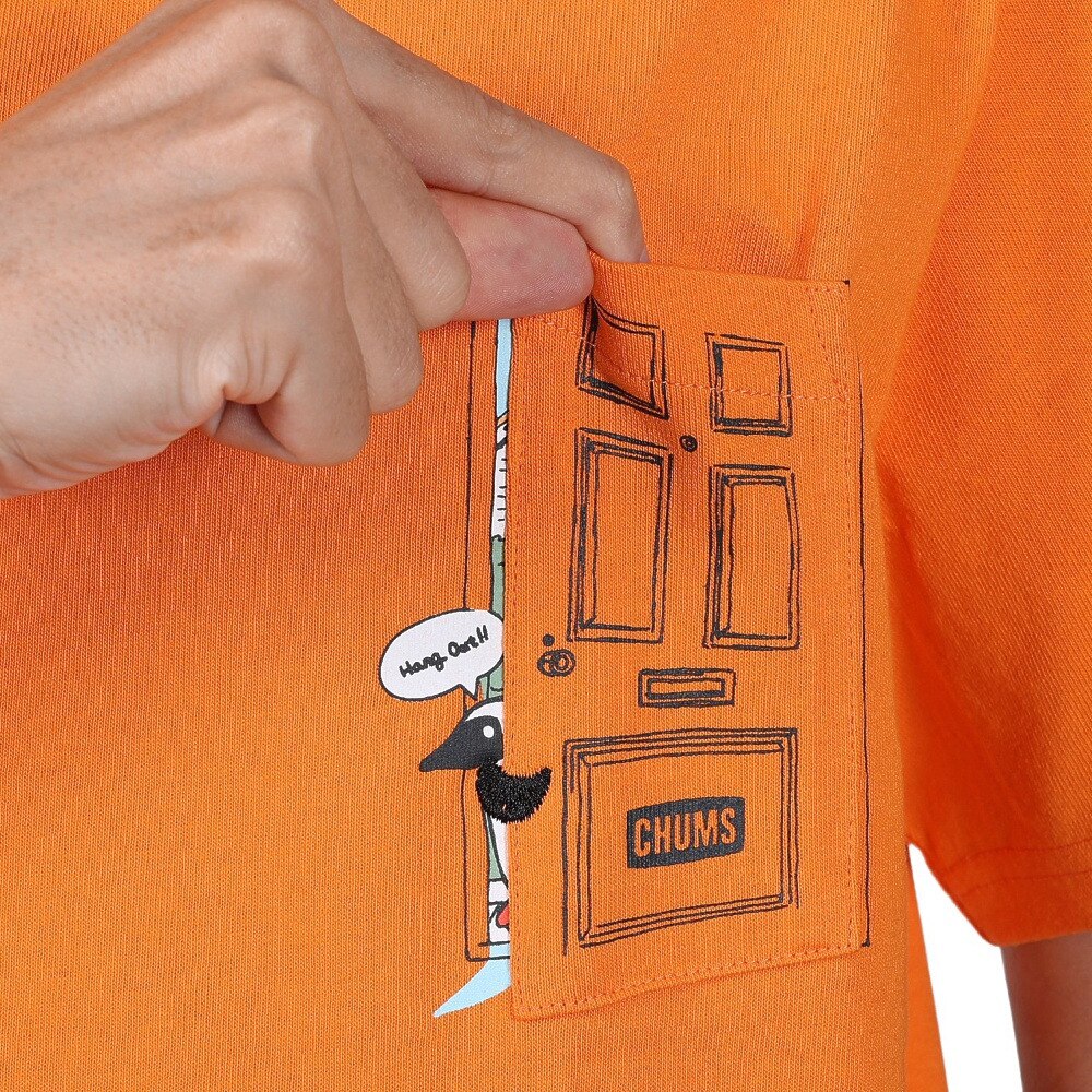 チャムス（CHUMS）（メンズ）ゴーアウトドアポケットTシャツ CH01-2348-D001