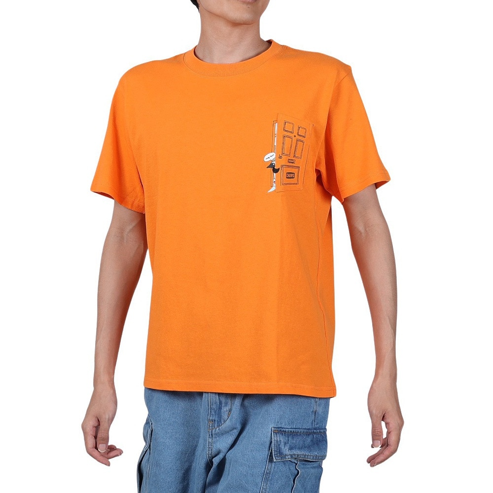 チャムス（CHUMS）（メンズ）ゴーアウトドアポケットTシャツ CH01-2348-D001