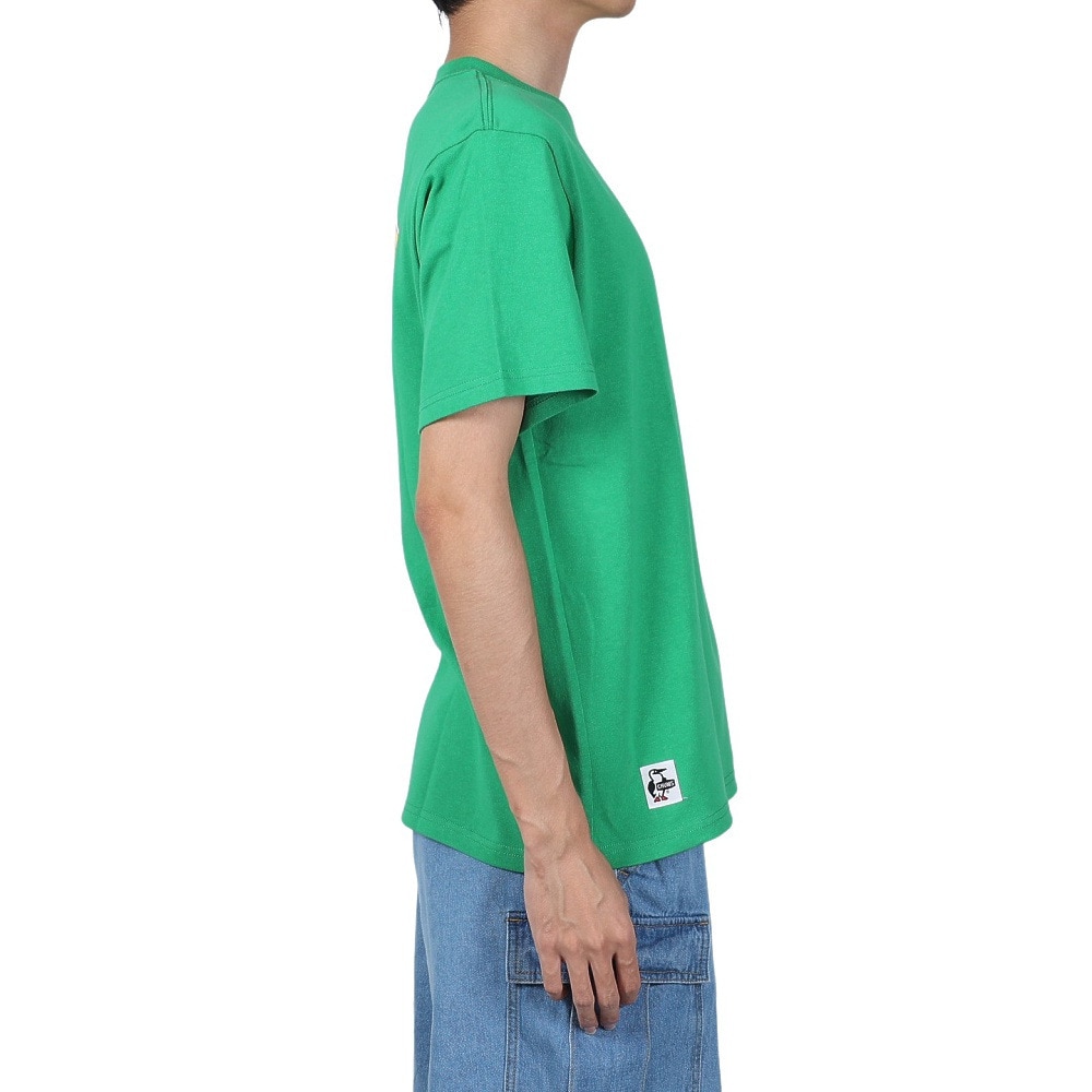 チャムス（CHUMS）（メンズ）高耐久 ヘビーウェイトコットン ゴーアウトドアポケットTシャツ CH01-2348-M001 グリーン