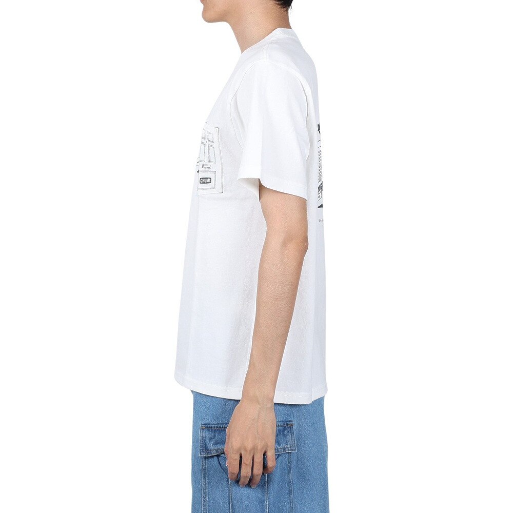 チャムス（CHUMS）（メンズ）ゴーアウトドアポケットTシャツ CH01-2348-W001