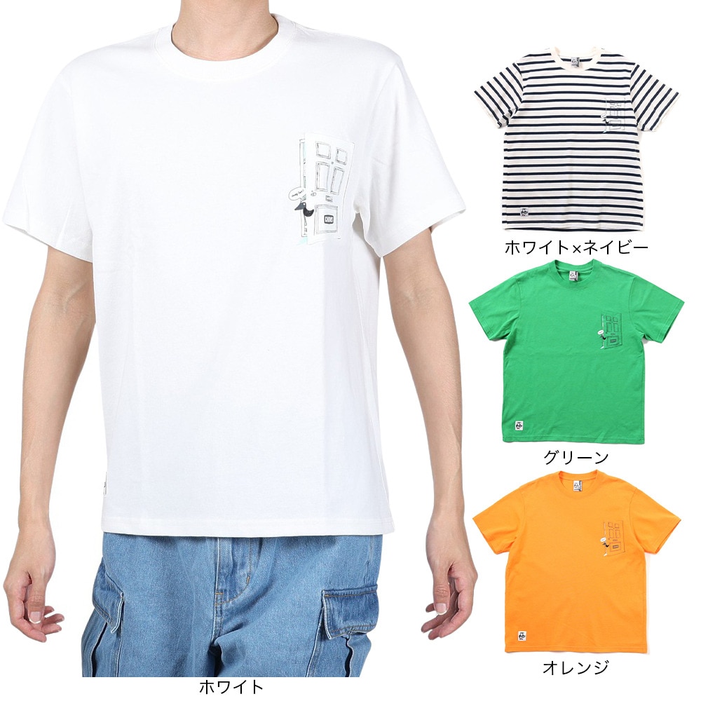チャムス（CHUMS）（メンズ）ゴーアウトドアポケットTシャツ CH01-2348-D001