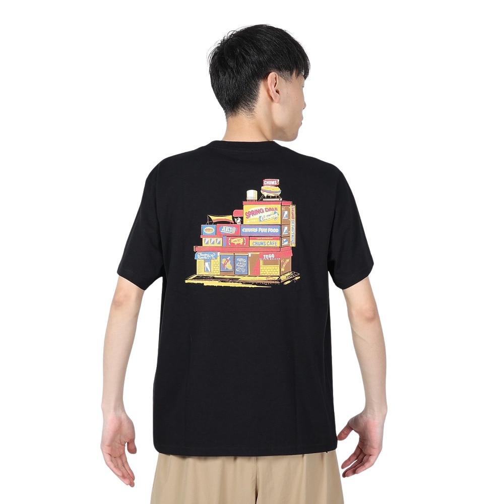 チャムス（CHUMS）（メンズ）デパートTシャツ CH01-2353-K001