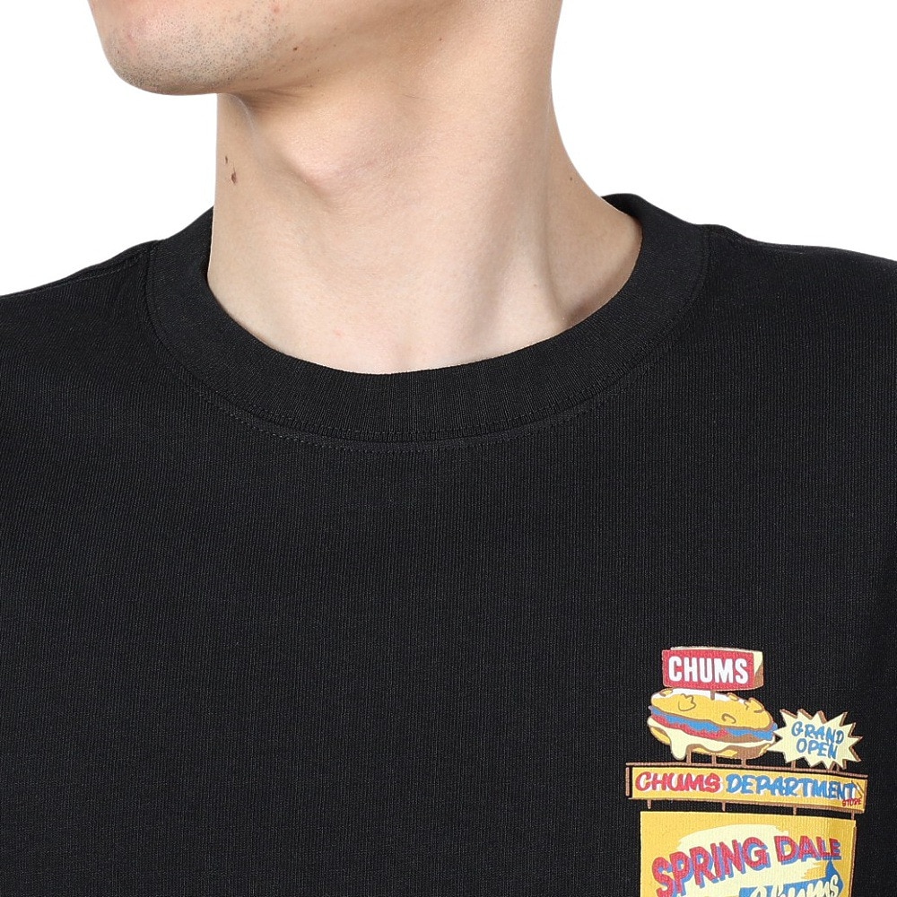チャムス（CHUMS）（メンズ）デパートTシャツ CH01-2353-K001